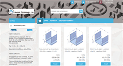 Desktop Screenshot of metalproduct.eu