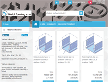 Tablet Screenshot of metalproduct.eu